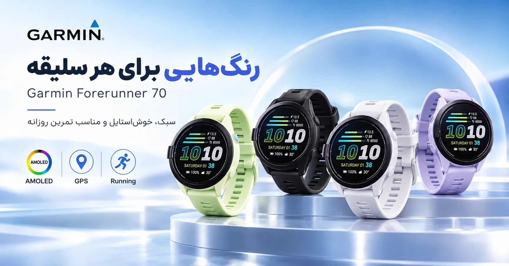 ساعت گارمین فوررانر 70