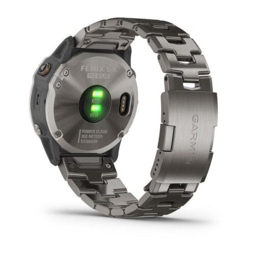 ساعت گارمین fenix 6x pro solar titanium