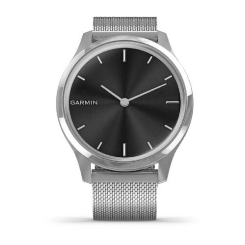 ساعت گارمین Vivomove luxe silver milanese