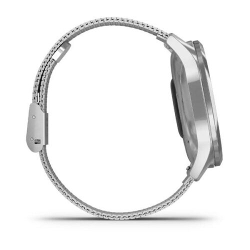 ساعت گارمین Vivomove luxe silver milanese
