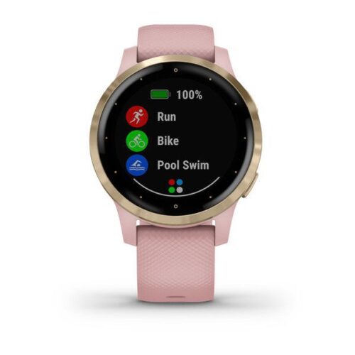 ساعت گارمین vivoactive 4s dust rose