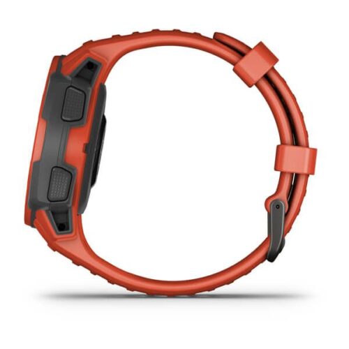 ساعت گارمین instinct solar flame red