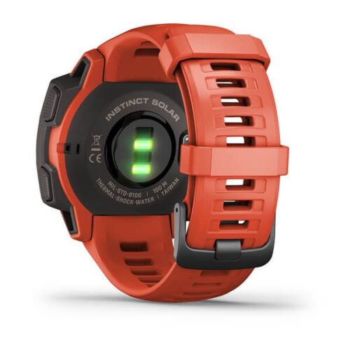 ساعت گارمین instinct solar flame red