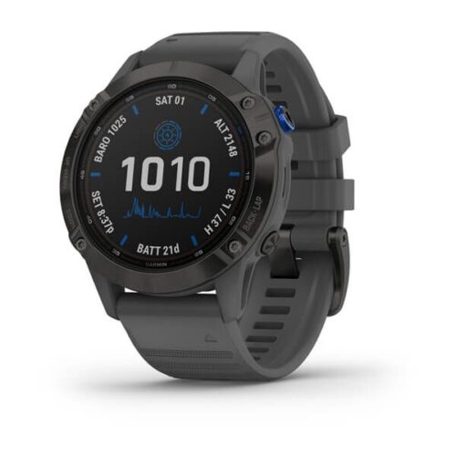ساعت گارمین fenix 6 solar gray
