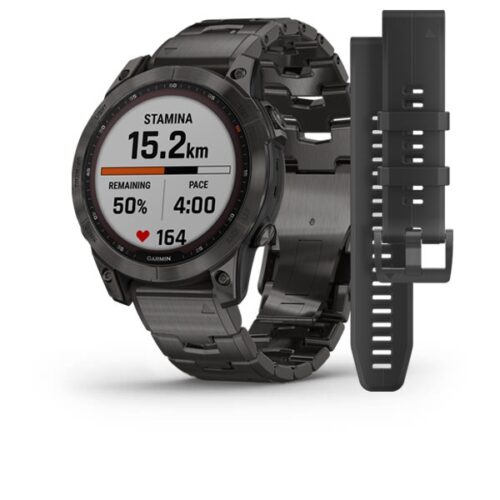 ساعت گارمین fenix 7X Sapphire Solar Titanium