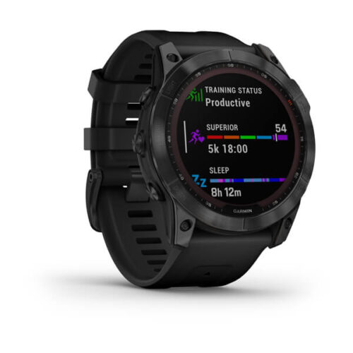 ساعت گارمین fenix 7X Sapphire Solar Black