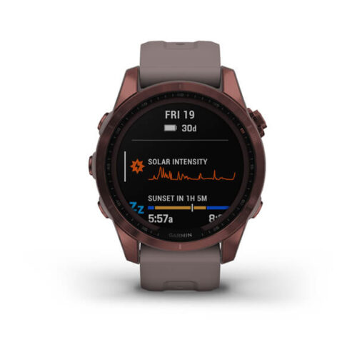 ساعت گارمین Fenix 7S Sapphire Solar Dark Bronze