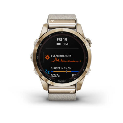 ساعت گارمین fenix 7s Sapphire Solar Nylon