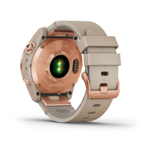 ساعت گارمین fenix 7s Sapphire Solar Leather