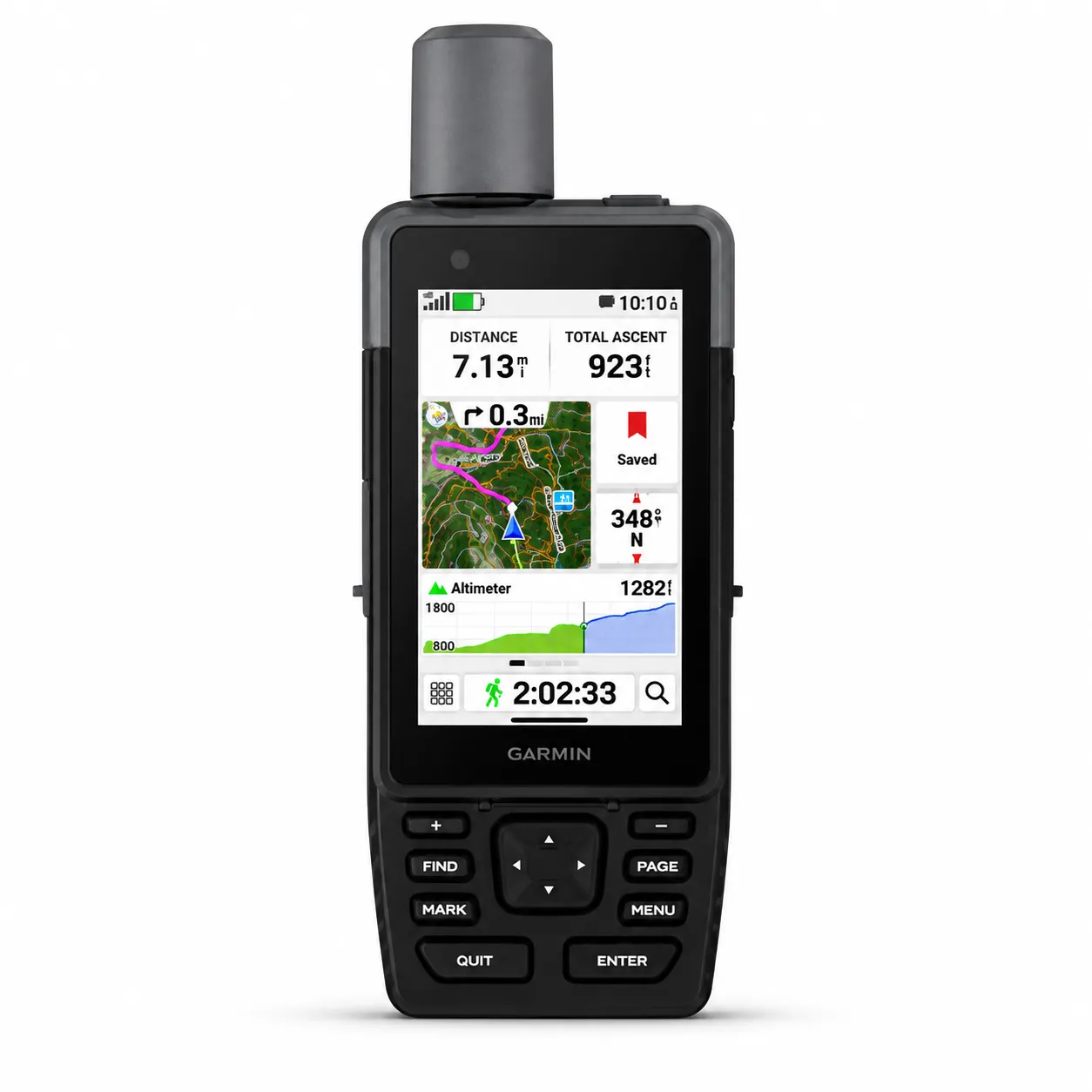 نقشه TopoActive در Garmin GPSMAP H1